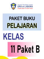 12. Buku Pelajaran Kelas 11 Paket B