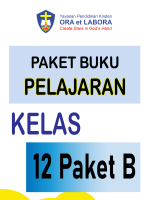 14. Buku Pelajaran Kelas 12 Paket B